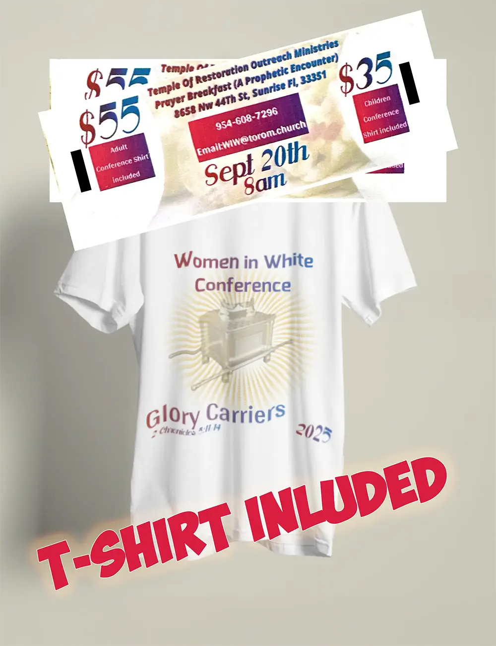 Women In White 2025 - Prayer Breakfast Ticket